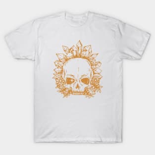 Crystal Skull - Golden T-Shirt